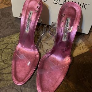 Pink Manolo Blahnik